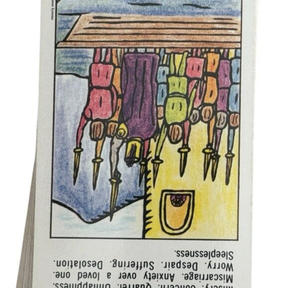 Starter Tarot Deck 78 Cards Upright & Reversed Meanings – Beginner Friendly - Picture 6 of 7